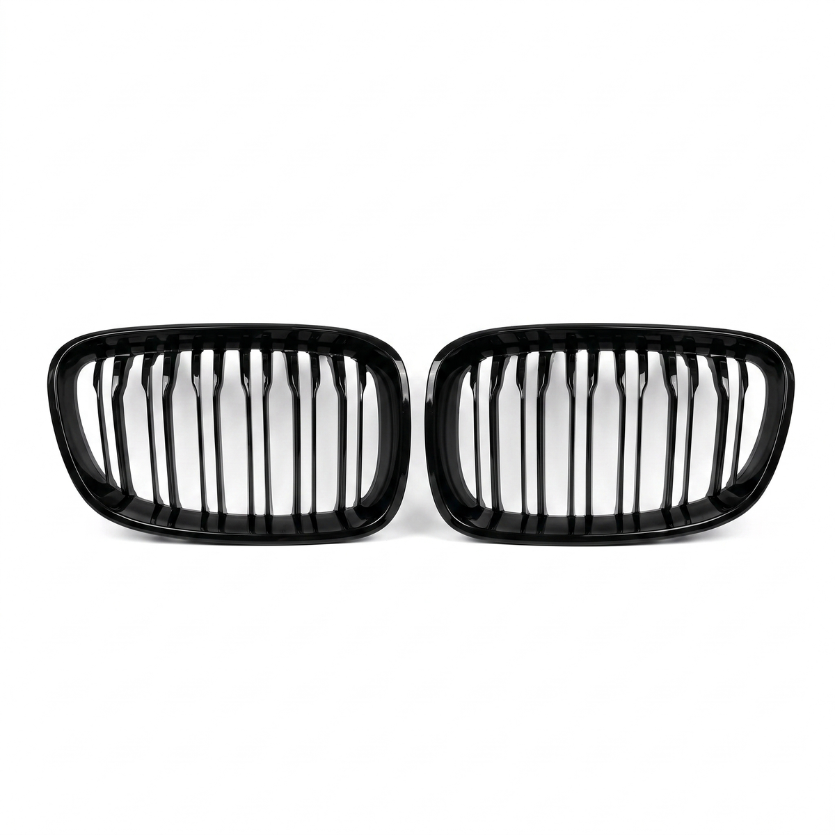 1 Series - F20/F21 Pre-Facelift: Gloss Black Double Slat Grill 11-14