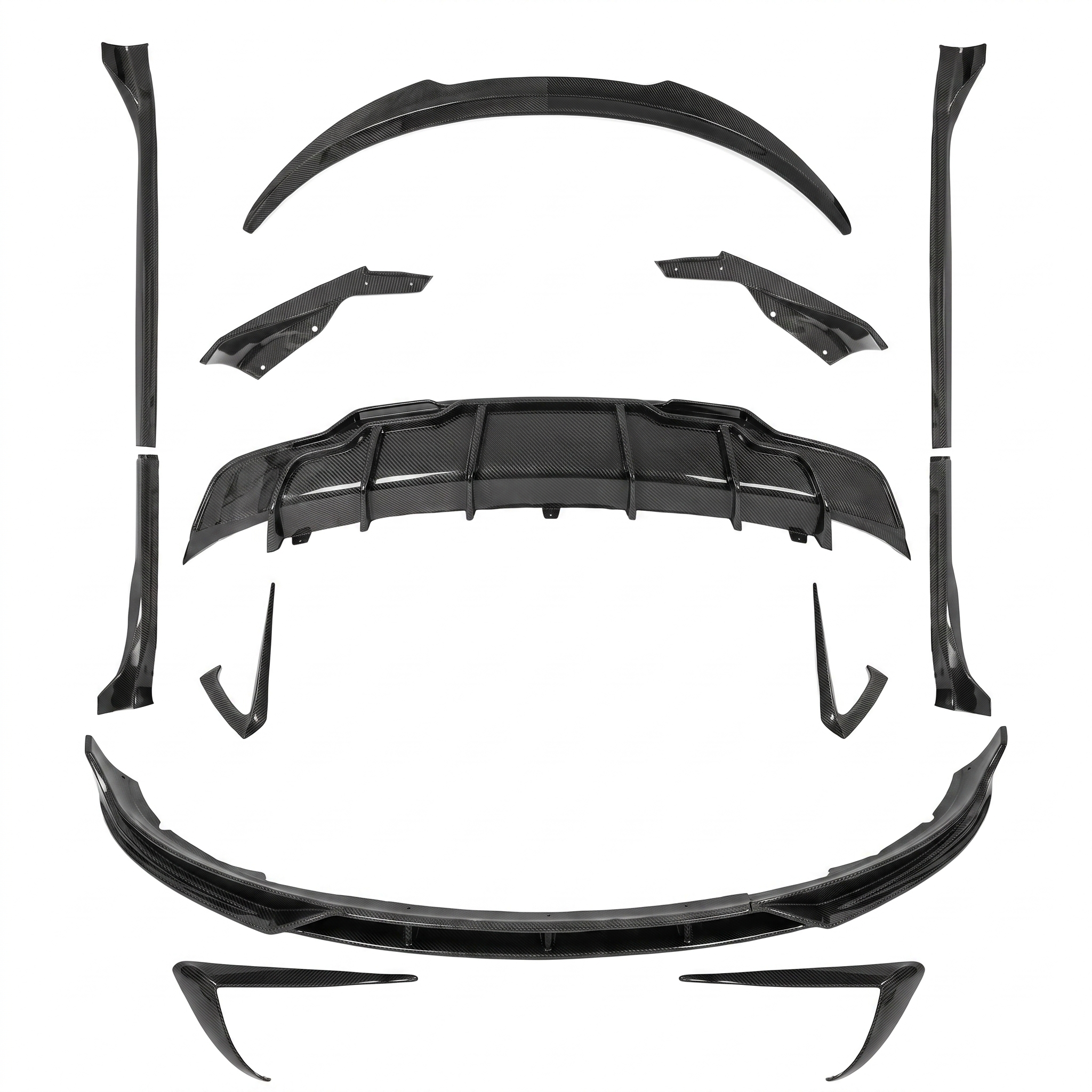 Model 3: Carbon Fibre Look Aero Body Kit 19-23