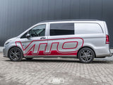 Cobra Lowering Springs fitted to Mercedes-Benz Vito W447 – 30mm front, 45mm rear drop