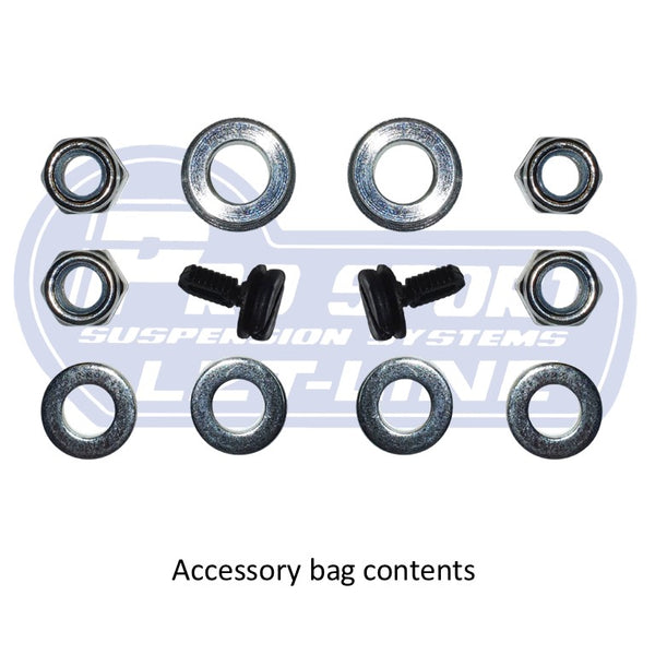 Prosport shackle kit bracket fixings for VW Caddy MK3 2KA