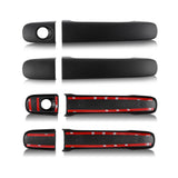 Ford Ranger - T6/T7/T8: Matte Black Door Handle Covers 12-23