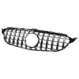 C Class - W205/C205 Pre-Facelift: Chrome Panamericana GT Style Grill 14-18