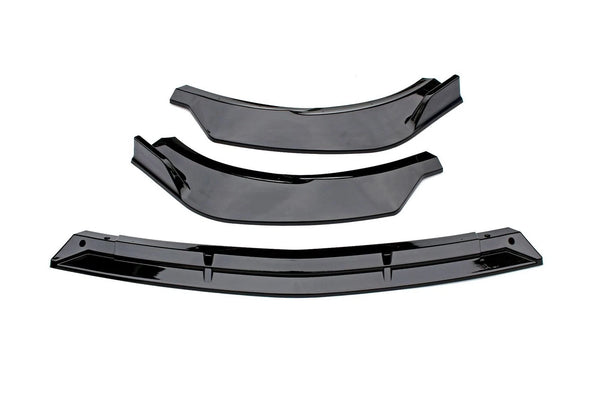 CLA - W118 Pre-Facelift: Gloss Black V2 Style Front Splitter 19-23