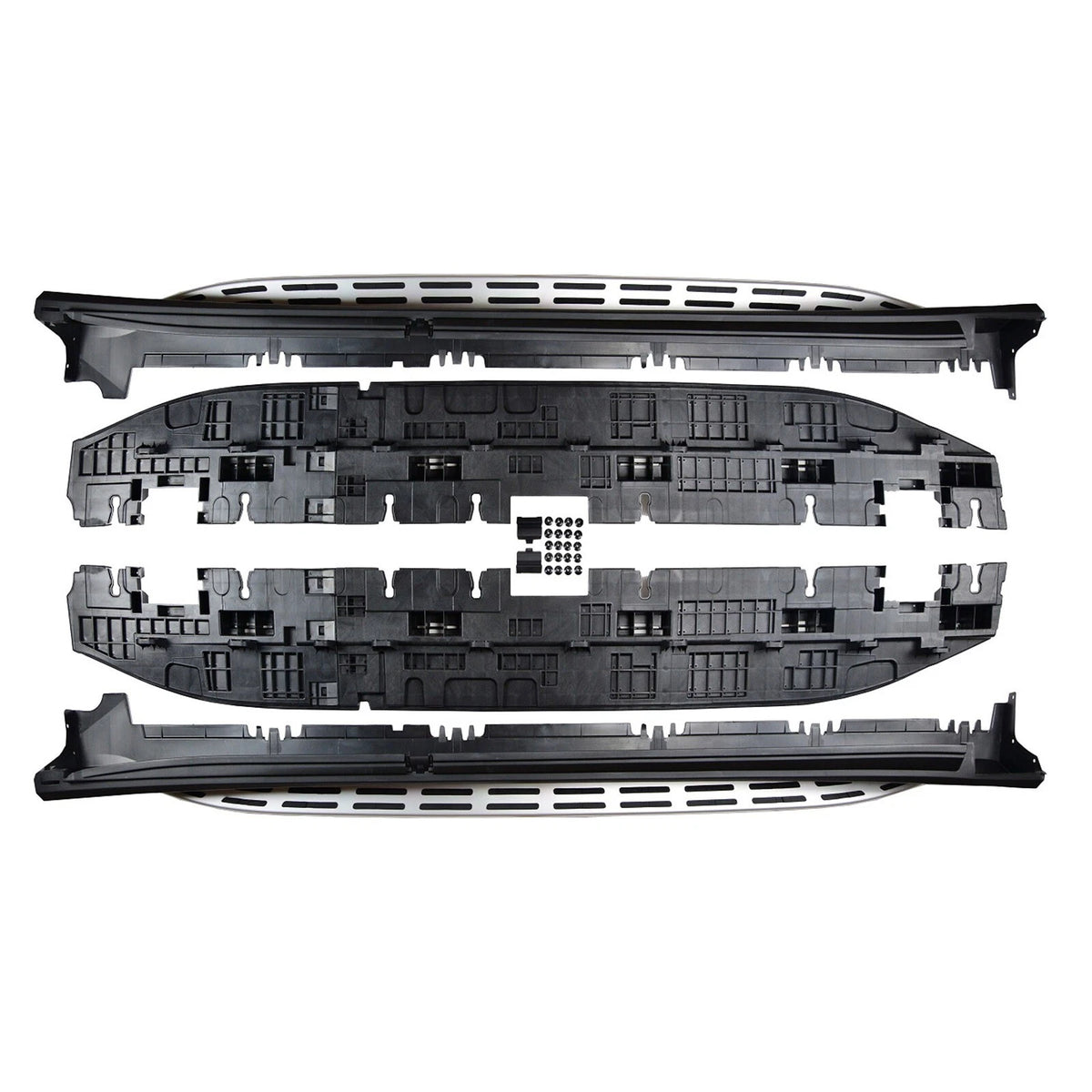 GLE - W167: Silver Side Steps Running Boards 19-23