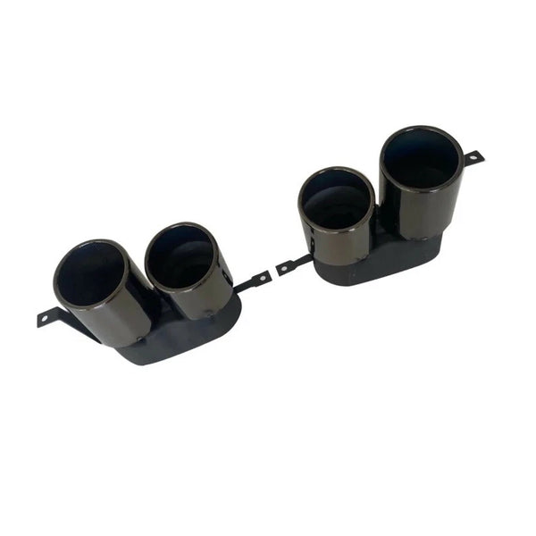 3 Series - G20/G21 Pre-Facelift: Gloss Black Competition Style Diffuser with Exhaust Tip 19-22