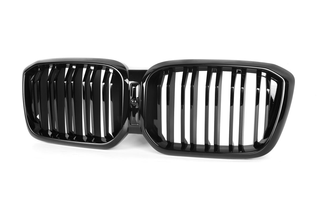 X3 - G01 Facelift: Gloss Black Double Slat Grills 22+