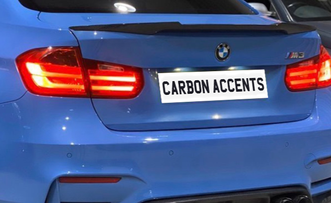 3 Series - F30: Carbon Fibre M3 V-Style Spoiler 12-19