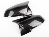 M Style Carbon Fibre Wing Mirror Cover -  1 Series/2 Series/3 Series/4 Series - Carbon Accents