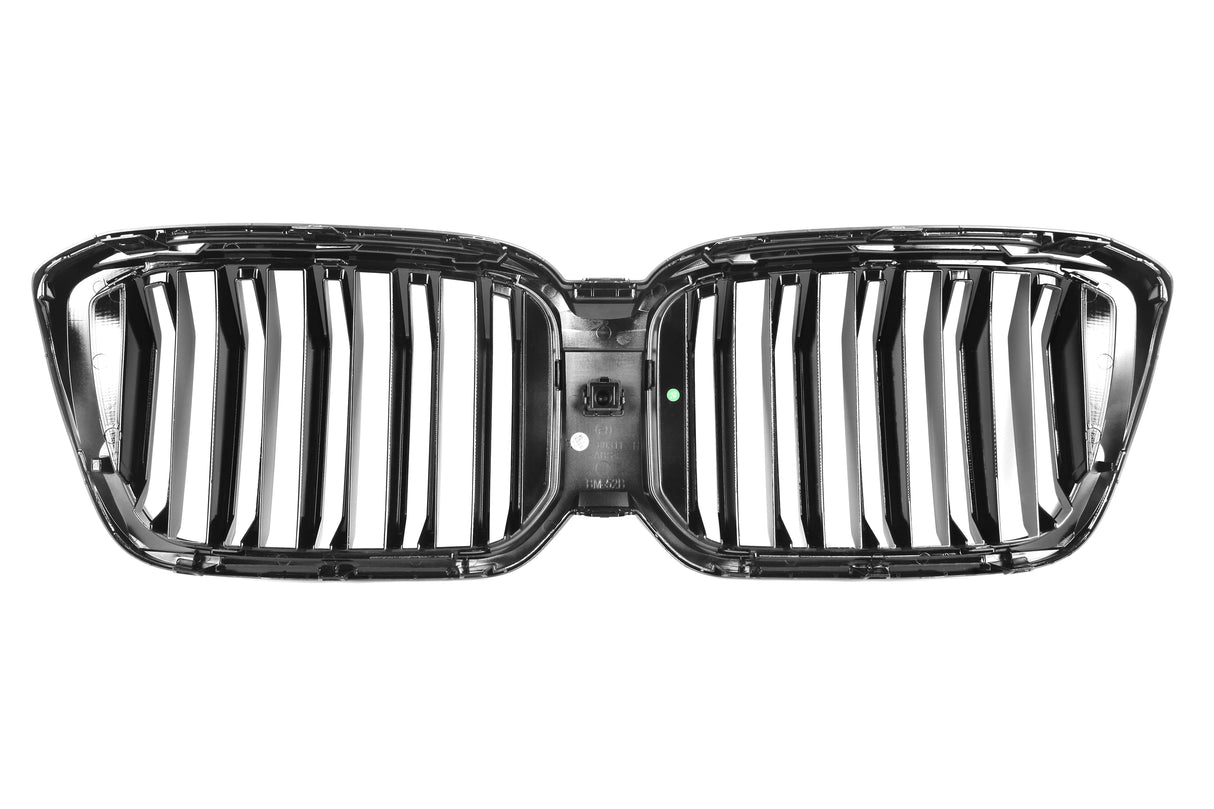 X3 - G01 Facelift: Gloss Black Double Slat Grills 22+