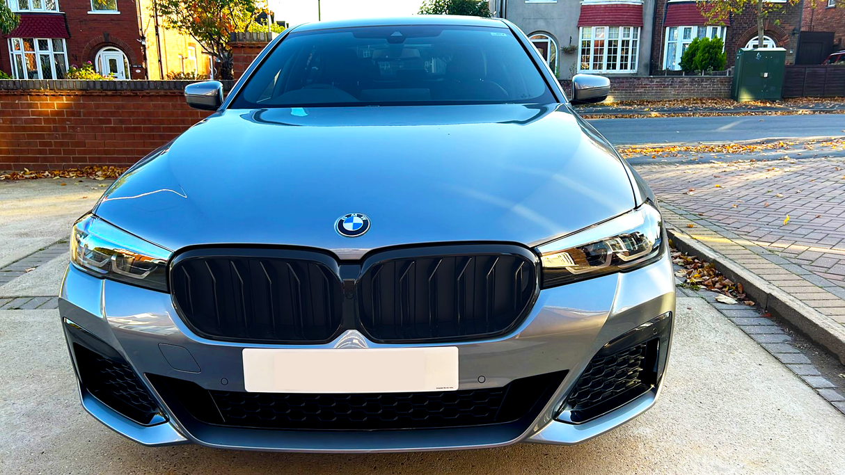 5 Series - G30/G31 Facelift: Gloss Black Double Slat Grill 20-23