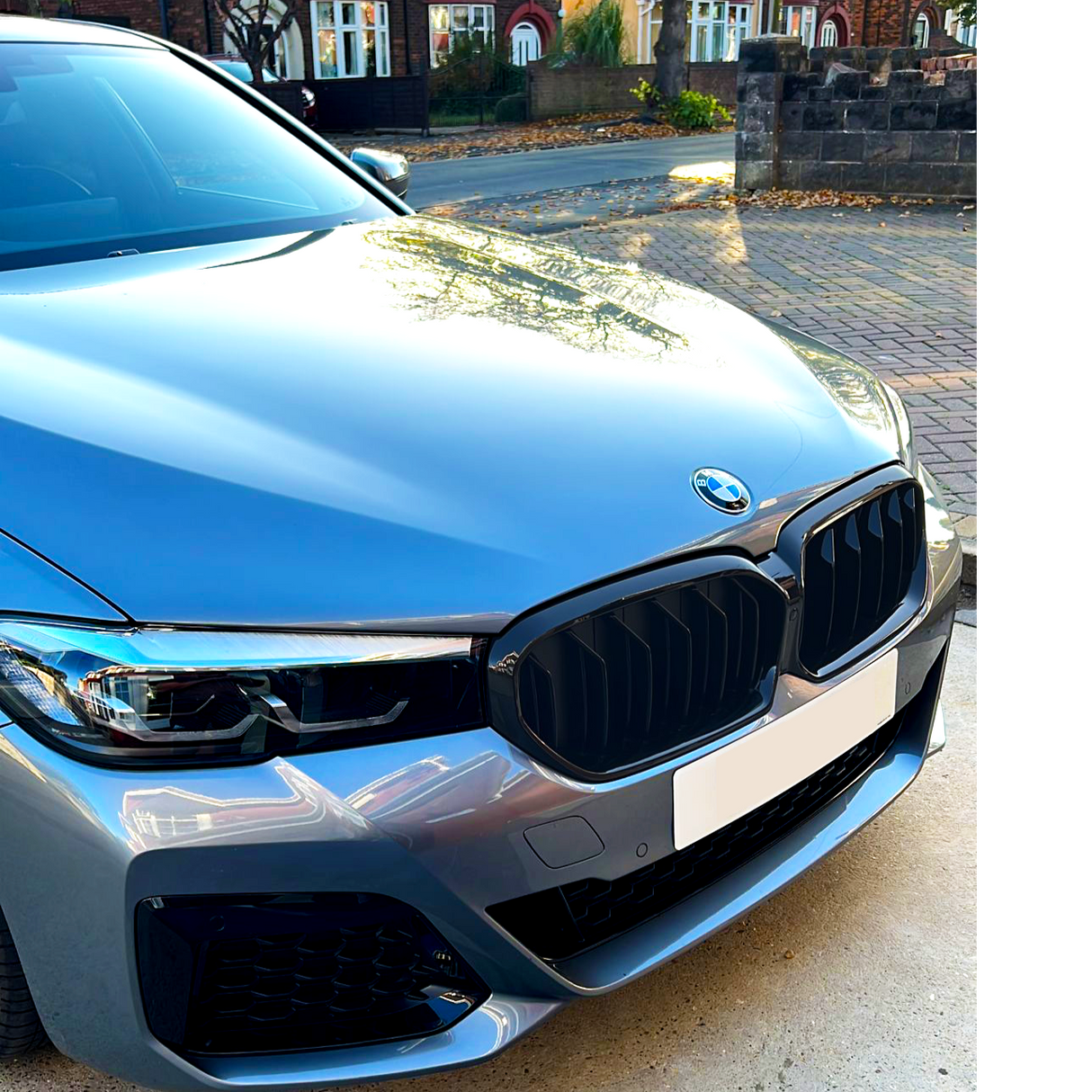 5 Series - G30/G31 Facelift: Gloss Black Double Slat Grill 20-23