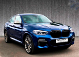 X4 - G02 Pre-Facelift: Gloss Black Grill Double Slat 18-21