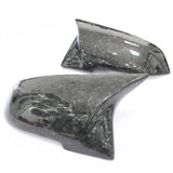 FORGED Carbon Fibre Wing Mirror Covers - 1 Series/2 Series/3 Series/4 Series - Carbon Accents