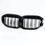 1 Series - F40: Gloss Black Grill Double Slat 20+