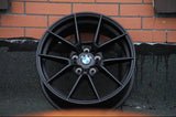 4 Series - F32/F33: 18" Satin Black 'M3 CS' Style Alloy Wheels 13-20