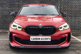 1 Series - F40: Gloss Black Diamond Style Grill 20-24