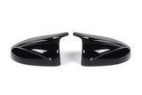 A3 - 8V: Gloss Black M Style Wing Mirrors 13-20