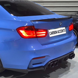 3 Series - F30: Carbon Fibre M3 V-Style Spoiler 12-19