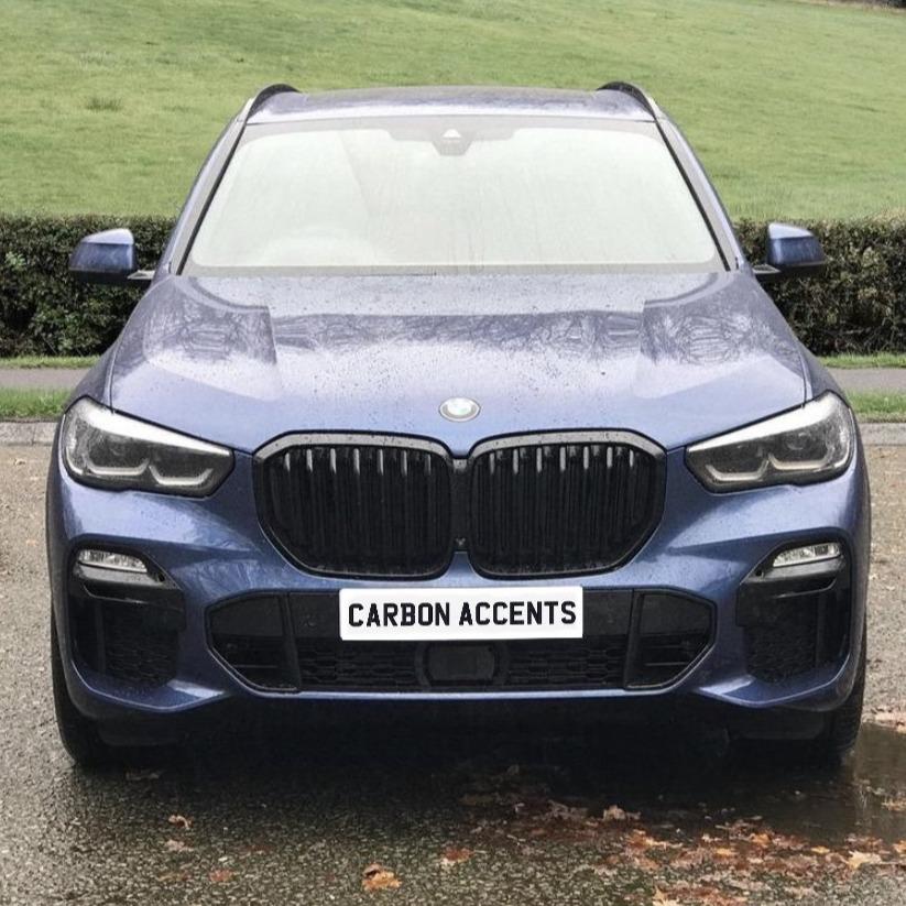 X5 - G05: Gloss Black Single Slat Grill 19-22