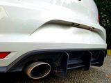 Polo - MK5 6C GTI: Gloss Black 3 Fin Style Rear Diffuser 14-17