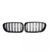 5 Series - F10/F11: Gloss Black Grill Double Slat 10-16