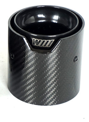 1 Series - F20/F21 M135i/M140i: Carbon Fibre & Black M Performance Exhaust Tips 12-19