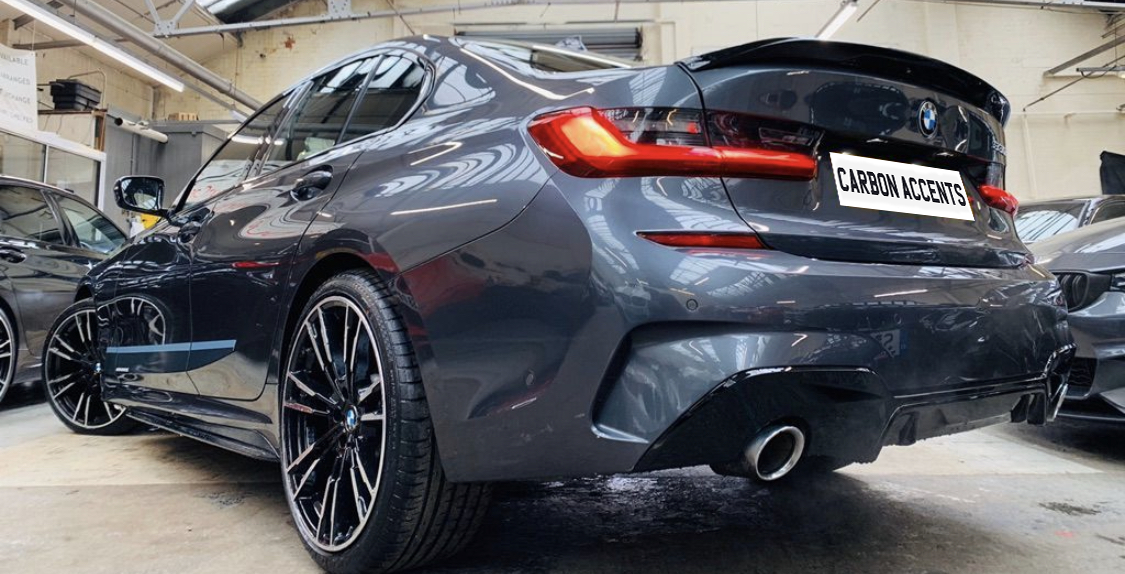 3 Series - G20: Gloss Black Performance Style Spoiler 19+