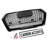 Q5 - Type 80A: Gloss Black RS Honeycomb with Quattro Grill 17-21