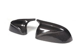 X4 - G02: Carbon Fibre M Style Wing Mirrors 19+