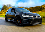 Golf - MK7.5 GTI/GTD/R: Gloss Black Front Splitter 17-19