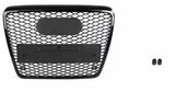 A6 - C6: Gloss Black Honeycomb Front Grill 04-08