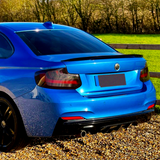 2 Series - F22 Coupe: Gloss Black Single Exhaust Diffuser 14-21