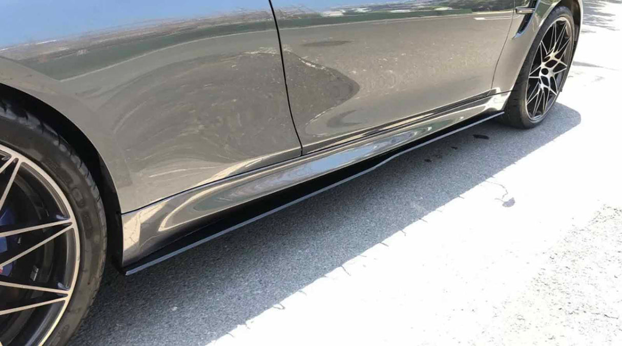 M3/M4 - F80/F82/F83: Gloss Black Side Skirt 14-19