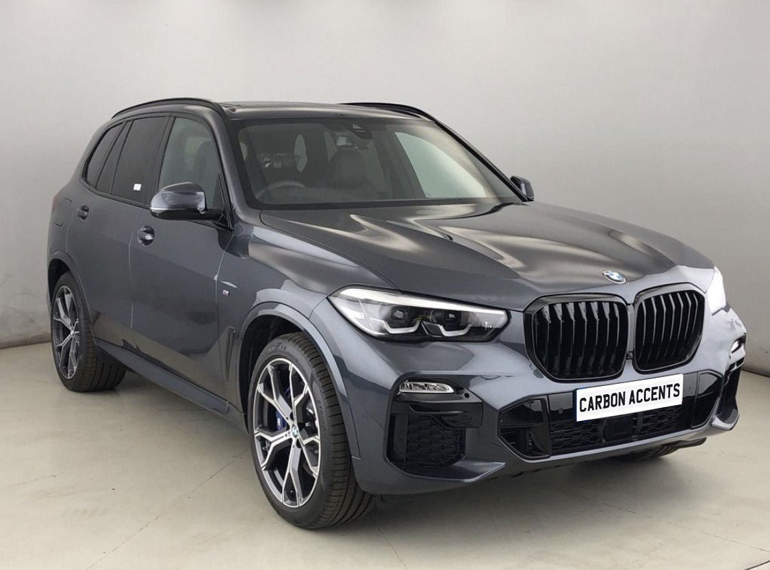 X5 - G05: Gloss Black Single Slat Grill 19-22