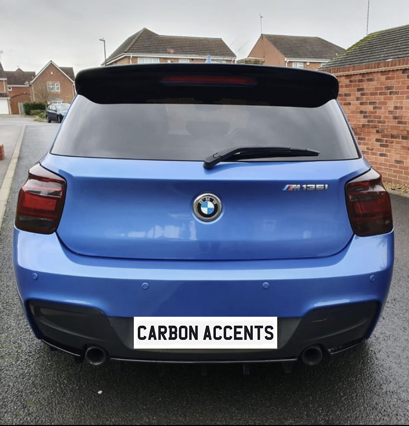 1 Series - F20/F21 Pre-Facelift: 3D Style Carbon Fibre Spoiler 11-14