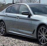 5 Series - F90/G30: Gloss Black Side Skirt 17-22