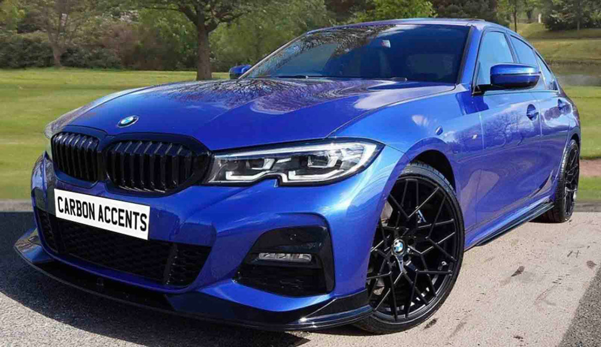 3 Series - G20 Pre-Facelift: Gloss Black AC Style Splitter 19-22