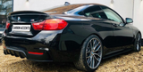 4 Series - F32: Gloss Black Performance Style Spoiler - Carbon Accents