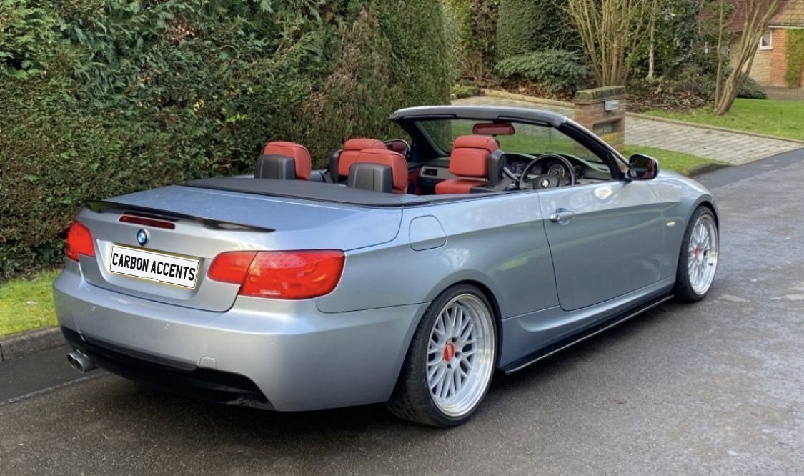 3 Series/M3 - E93 Convertible: Carbon Fibre Performance Style Spoiler 2009-2011 - Carbon Accents