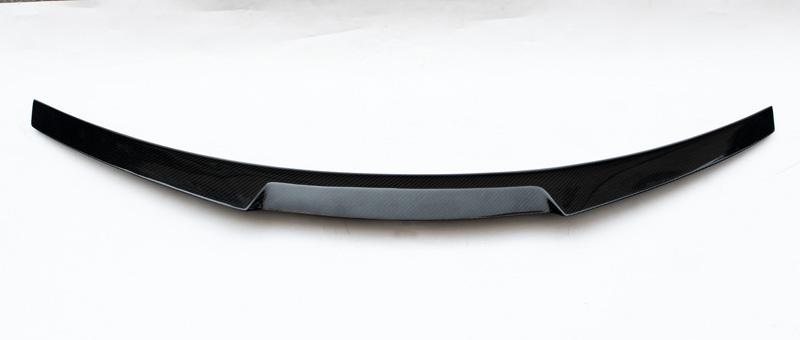 4 Series - F32: Gloss Black M4 Style Spoiler - Carbon Accents