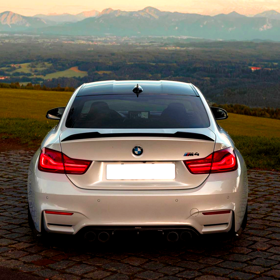 M4 - F82 Coupe: Pre-preg Dry Carbon Fibre CS Style Spoiler 14-19