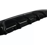 2 Series - F22/F23: Gloss Black Diffuser - Carbon Accents