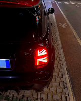 Mini Cooper - F55/F56: Red Union Jack Style Tail Lights 14-19