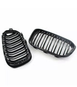 1 Series - F20/F21 Facelift LCI: Gloss Black Double Slat Grill 15-19
