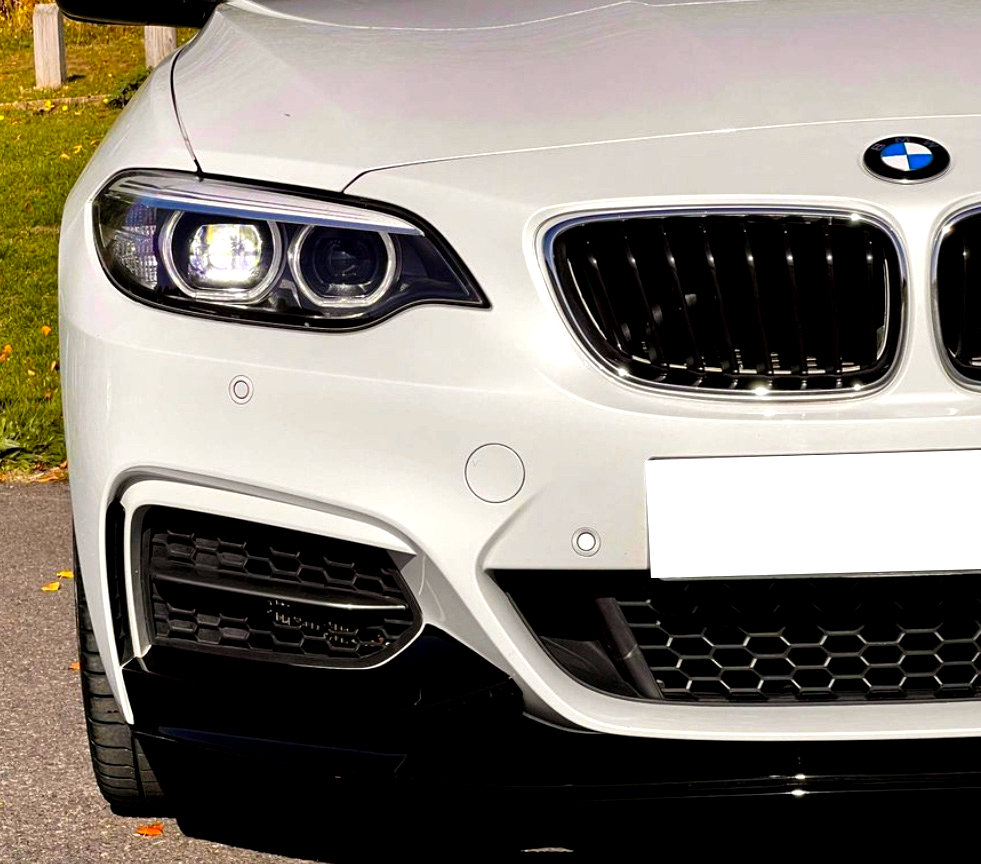 2 Series - F22/F23: Gloss Black Splitter 14-21