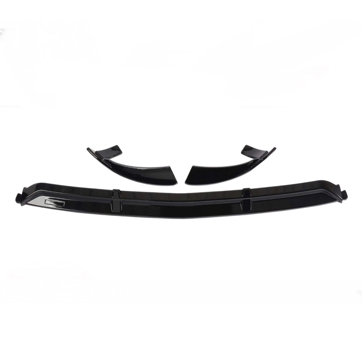 GLC - X253: Gloss Black Brabus Style Front Splitter 15-19