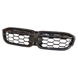 3 Series - G20 Facelift: Gloss Black Diamond Style Grill 23+