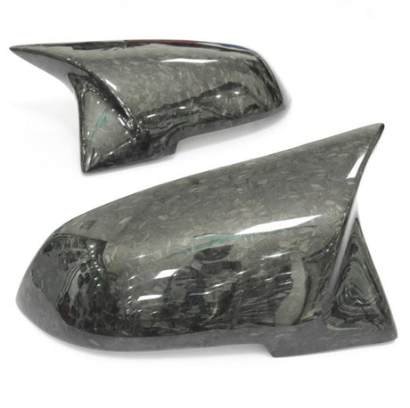 FORGED Carbon Fibre Wing Mirror Covers - 1 Series/2 Series/3 Series/4 Series - Carbon Accents