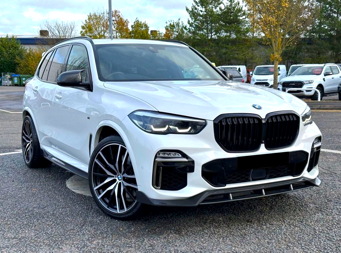 X5 - G05 Pre-Facelift: Gloss Black Front Splitter 19-22