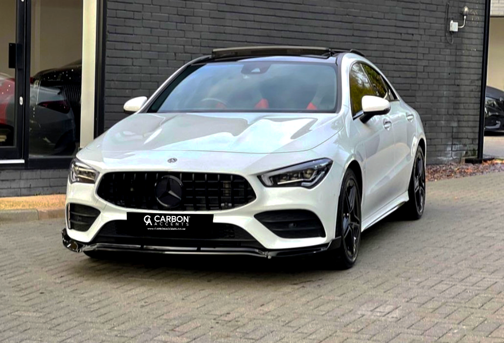CLA - W118 Pre-Facelift: Gloss Black GT Panamericana Style Grill 19-23